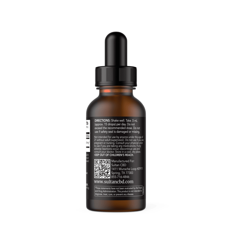 D-8 Tincture Drops with MCT