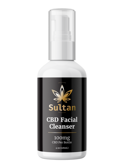 CBD Facial Cleanser - 100mg of CBD