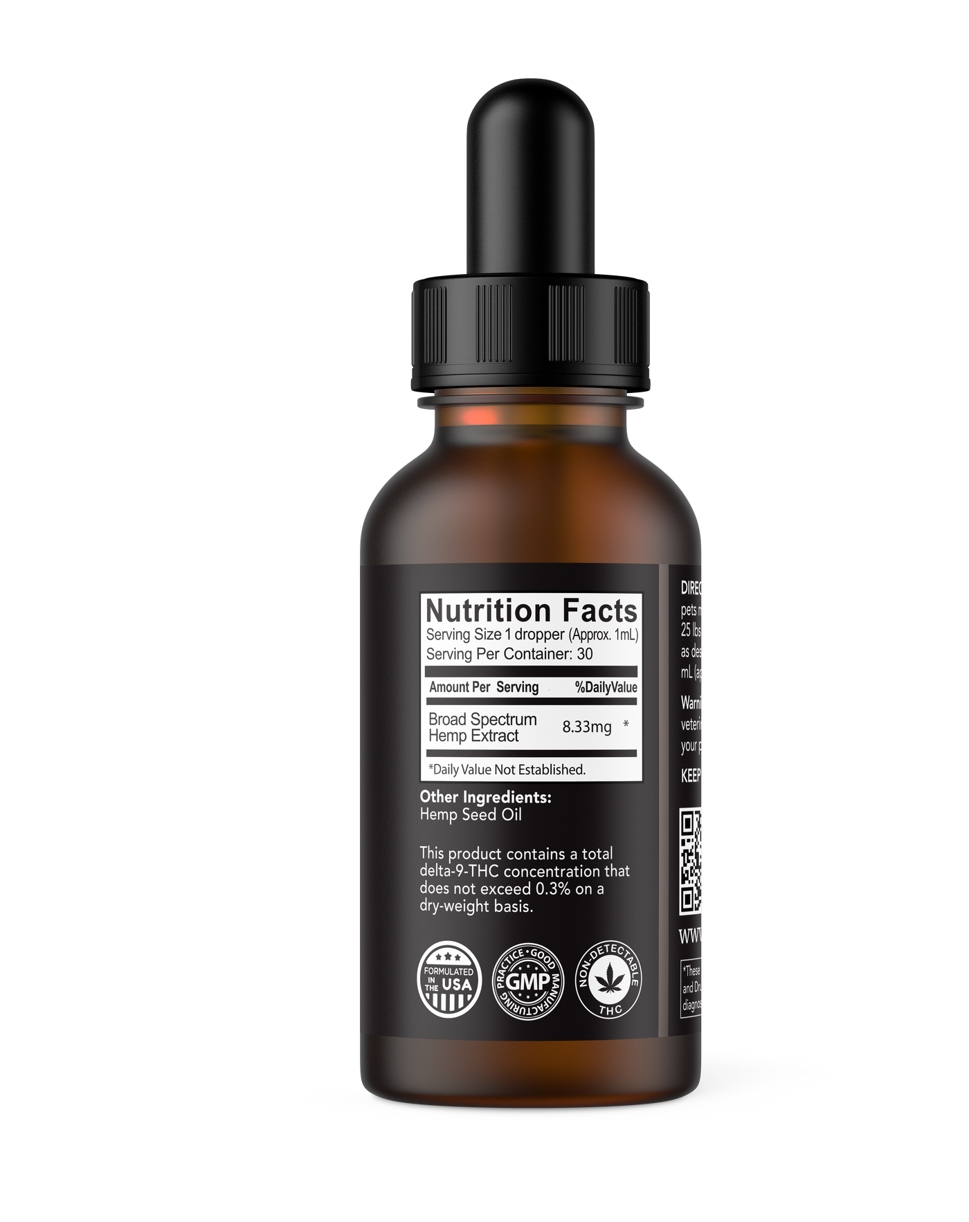 Pet Drops - 250 mg of CBD